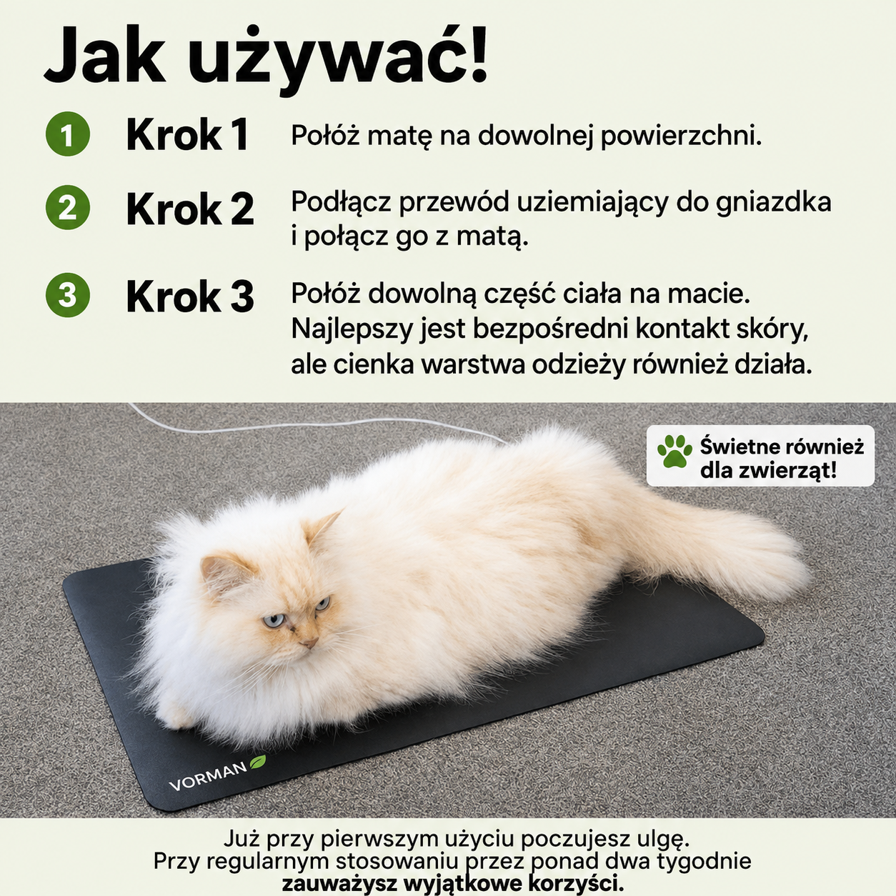 VORMAN™ | Mata Uziemiająca